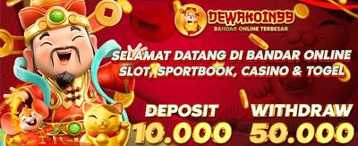 Bonus Selamat Datang idpusatwin.com